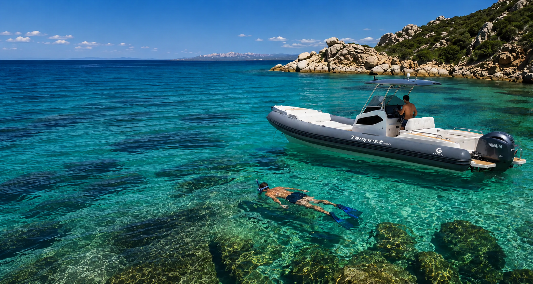 Esperienza di snorkeling in Costa Smeralda con NaMar Charter