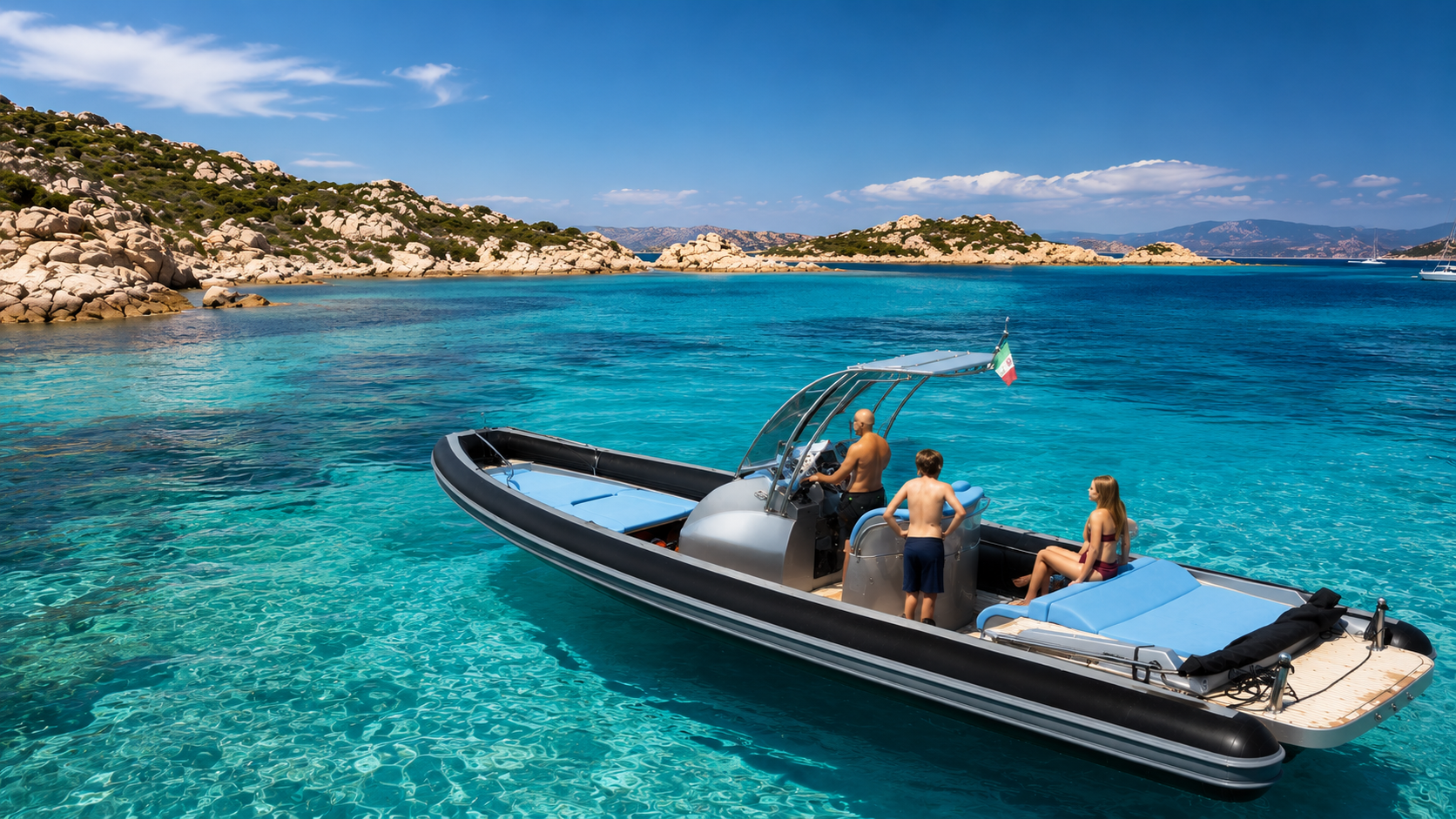 Giornata di sole a La Maddalena
